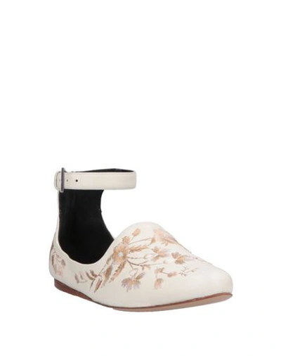 Shop Etro Loafers In Ivory