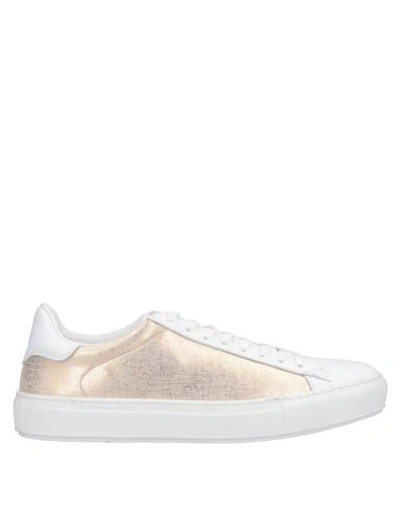 Shop Eleventy Sneakers In White