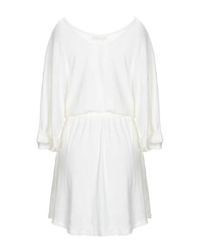 Shop American Vintage Woman Mini Dress Ivory Size M/l Cotton, Linen In White