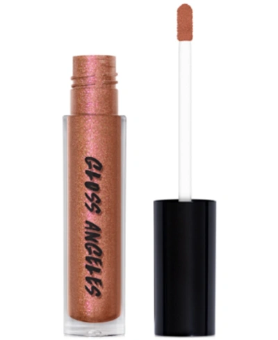 Shop Smashbox Gloss Angeles Lip Gloss In Hustle & Glow - Rose Gold With Duo Chrome