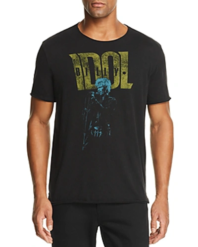 Shop John Varvatos Billy Idol Graphic Tee In Black