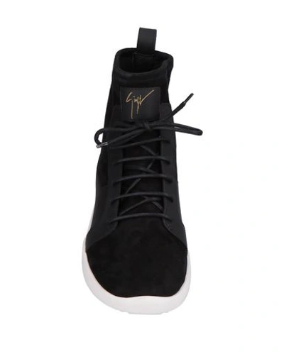 Shop Giuseppe Zanotti Sneakers In Black