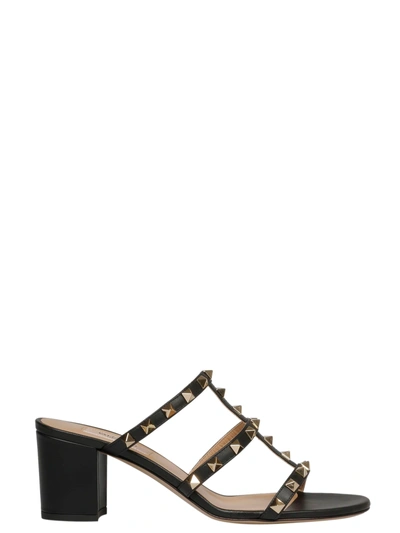 Shop Valentino Rockstud Sandals In No