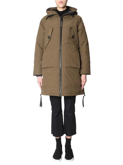 Canada Goose Olympia Parka In Verde | ModeSens