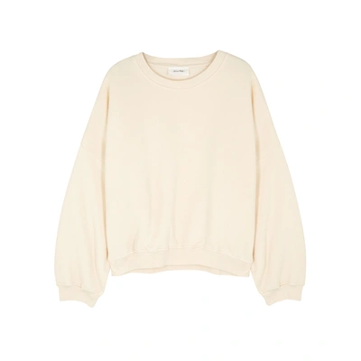Shop American Vintage Kinouba Off-white Cotton Sweatshirt