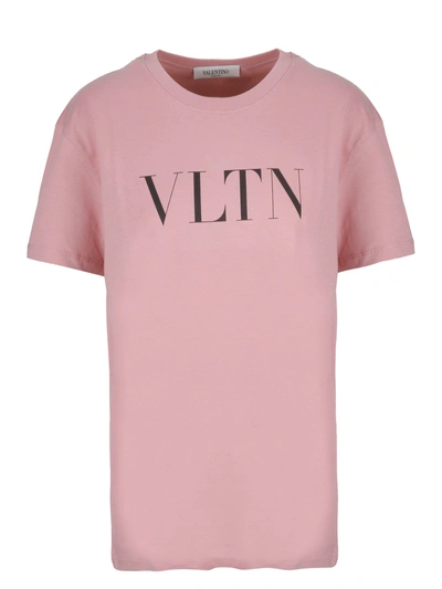 Shop Valentino Vltn Logo Print T-shirt In S86