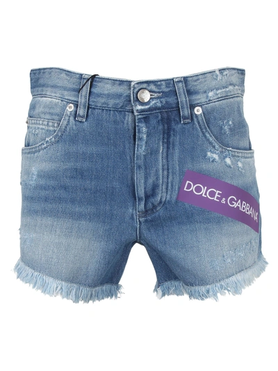 Shop Dolce & Gabbana Short In Multi