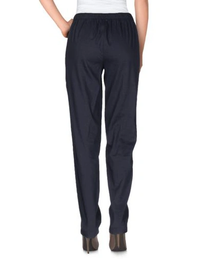 Shop Theory Casual Pants In Dark Blue