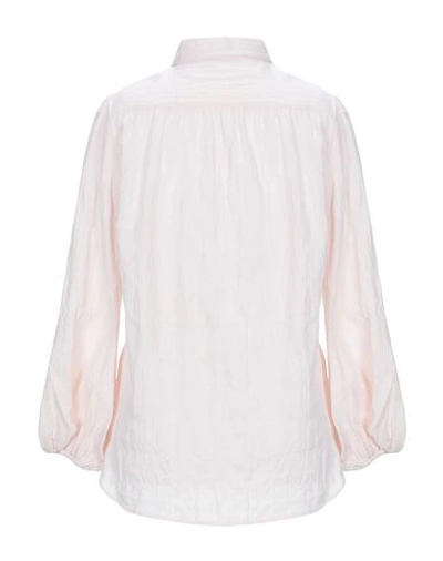 Shop True Tradition Solid Color Shirts & Blouses In Light Pink