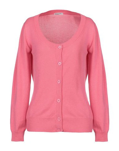 Shop Kangra Cashmere Cardigan In Pink