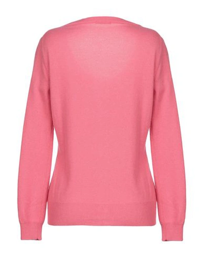 Shop Kangra Cashmere Cardigan In Pink