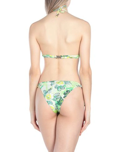 Shop Just Cavalli Beachwear Bikini In Acid Green