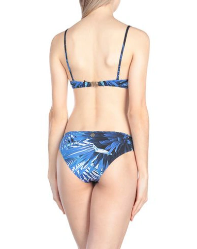 Shop Roberto Cavalli Beachwear Bikini In Blue