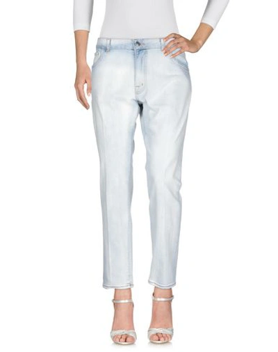 Shop Entre Amis Denim Pants In Blue