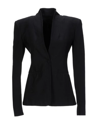 Shop Gareth Pugh Suit Jackets In Black