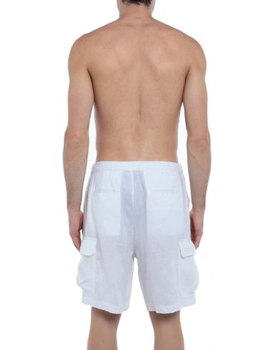 Shop Roberto Cavalli Beachwear Beach Shorts And Pants In Ivory