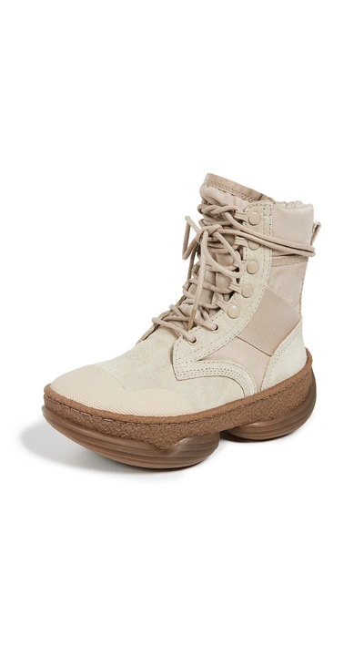 Shop Alexander Wang A1 Combat Boots In Sand