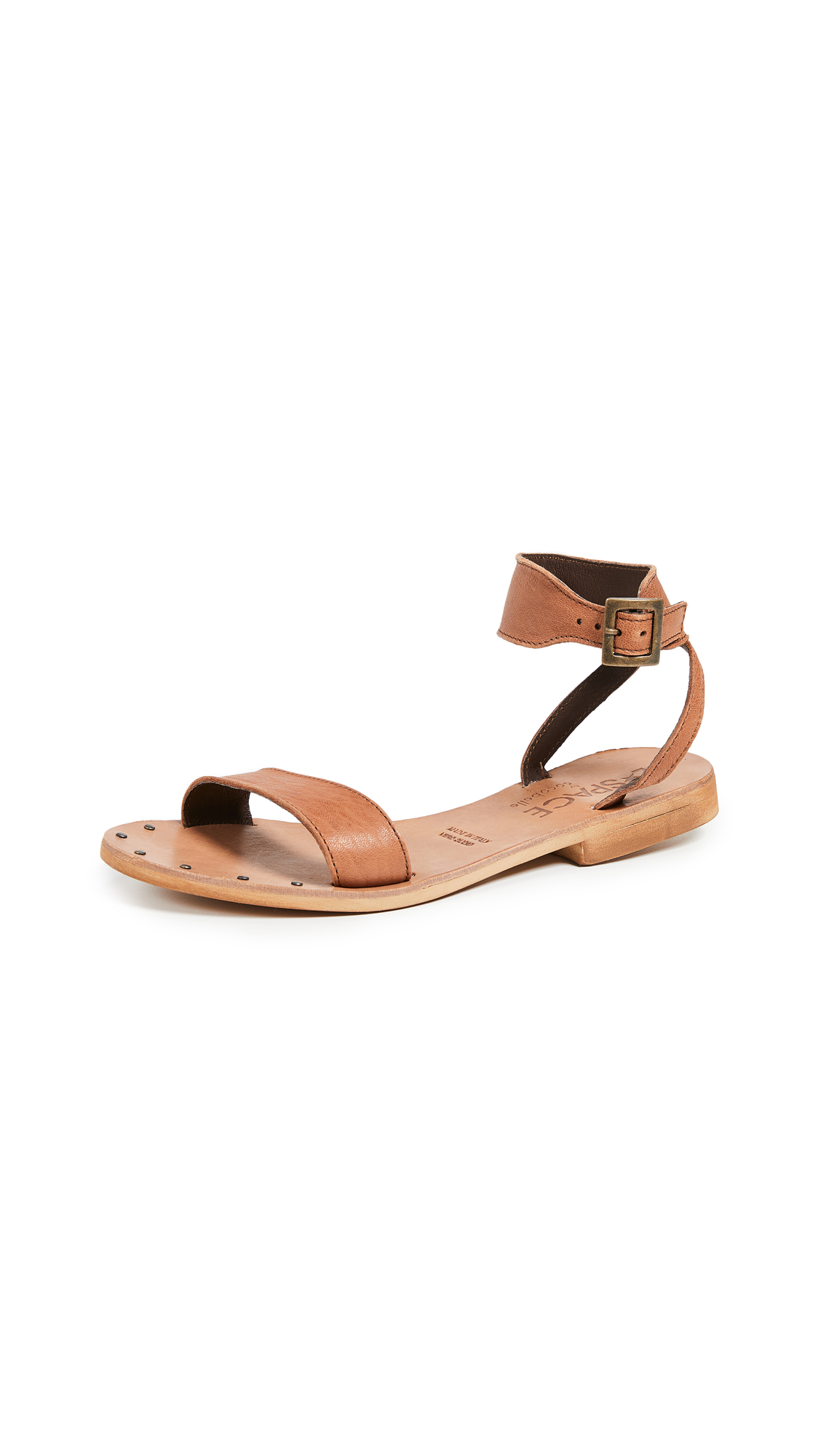 Cocobelle X L*space Hanalei Sandals In Brown | ModeSens