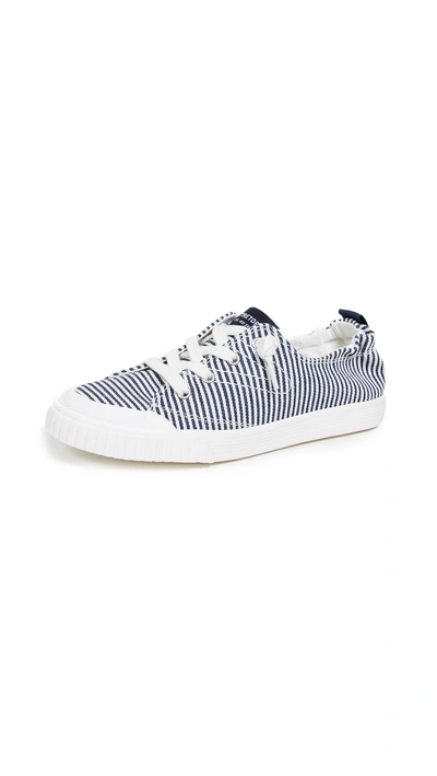 Shop Tretorn Meg Sneakers In Blue/white