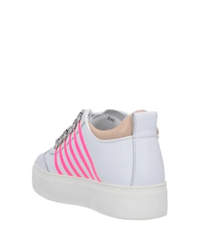 Shop Dsquared2 Sneakers In Fuchsia