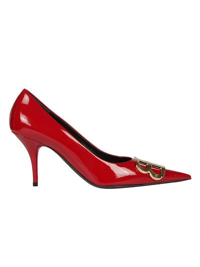 Shop Balenciaga Pump Shoes In Rouge Cardinal