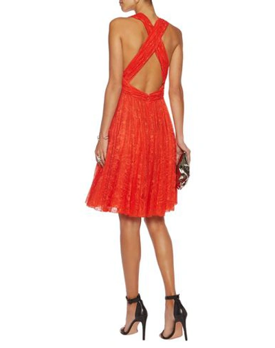 Shop Emilio Pucci Knee-length Dress In Red