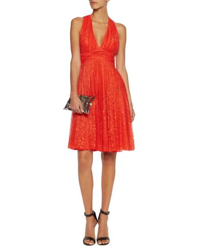 Shop Emilio Pucci Knee-length Dress In Red