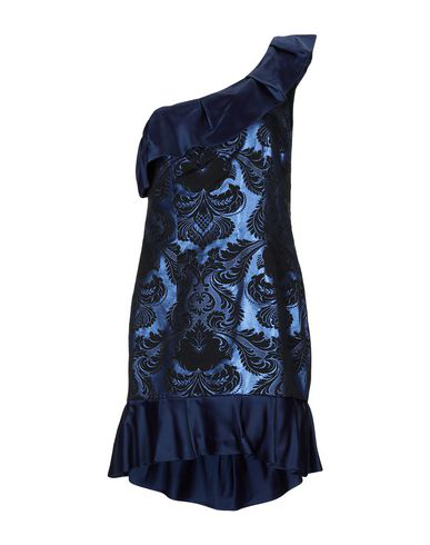 Christian Pellizzari Short Dress In Bright Blue | ModeSens