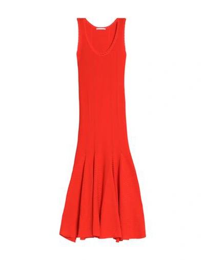 Shop Antonio Berardi Long Dresses In Red