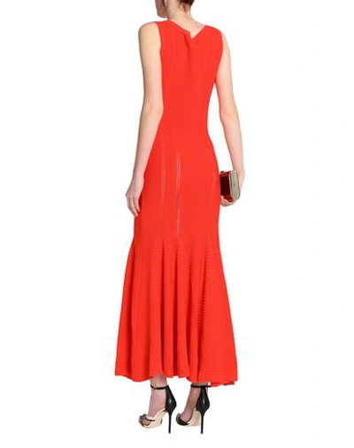 Shop Antonio Berardi Long Dresses In Red