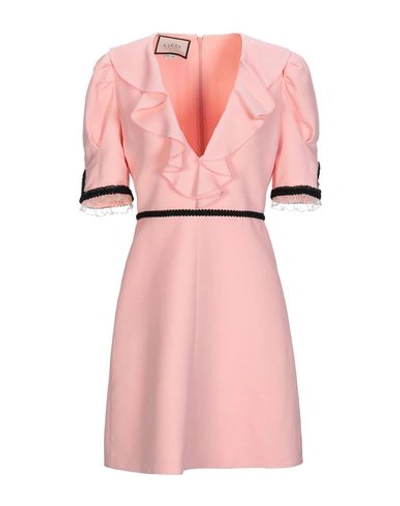 Shop Gucci Short Dress In Pink