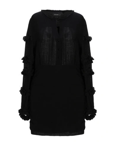 Shop Isabel Marant Short Dress In Black