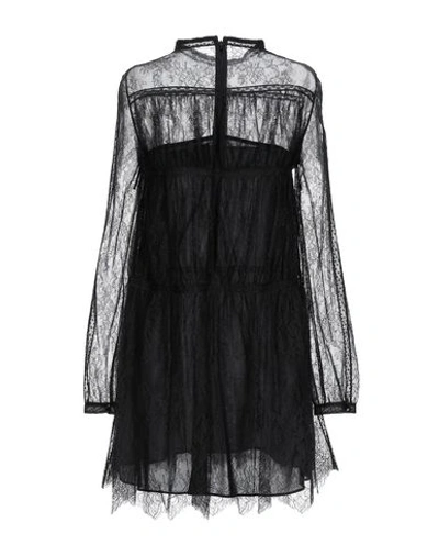 Valentino Short Dress In Black