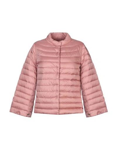 Shop Add Down Jacket In Pastel Pink