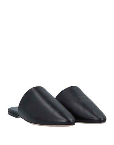 Shop Saint Laurent Mules & Clogs In Black