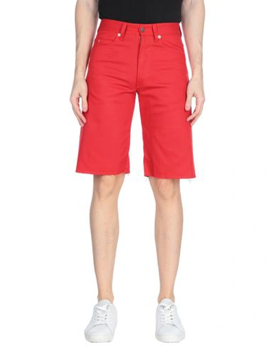 Shop Gucci Shorts & Bermuda In Red