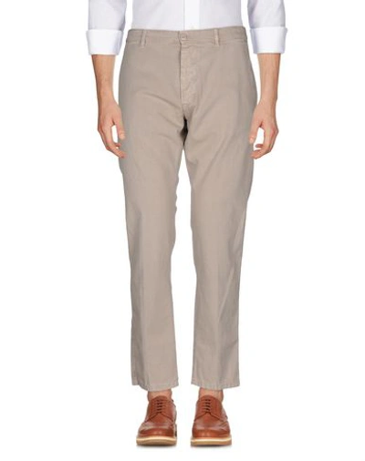 Shop Mauro Grifoni Casual Pants In Beige