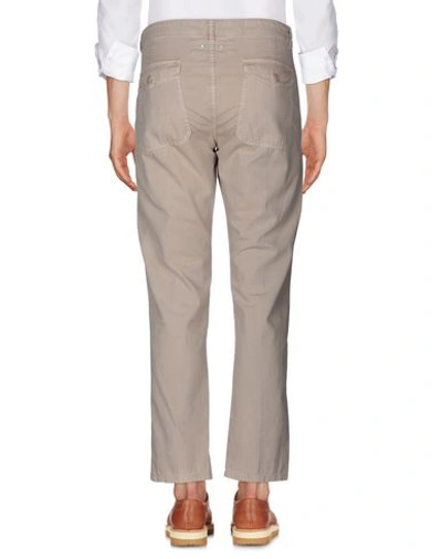 Shop Mauro Grifoni Casual Pants In Beige