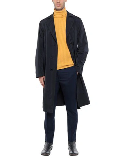 Shop Dries Van Noten Full-length Jacket In Dark Blue