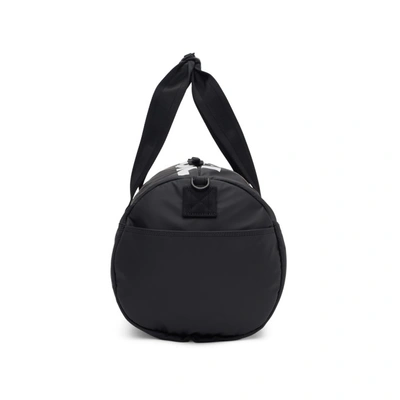 Shop Diesel Black F-bold Duffle Bag In T8013 Black