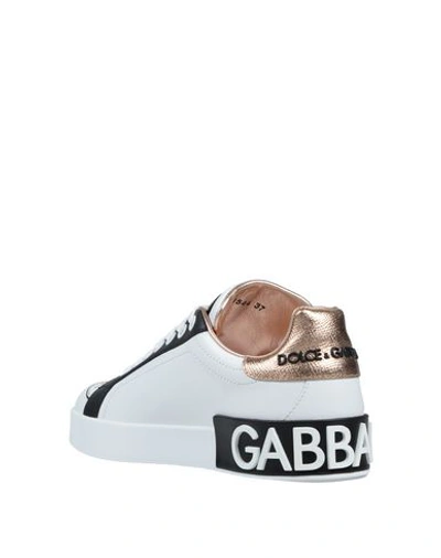 Shop Dolce & Gabbana Sneakers In White