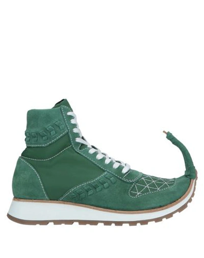 Shop Loewe Sneakers In Green