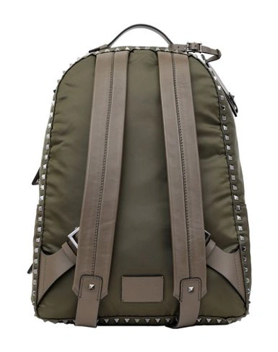 Shop Valentino Backpack & Fanny Pack In Military Green