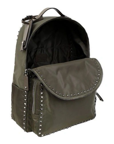 Shop Valentino Backpack & Fanny Pack In Military Green