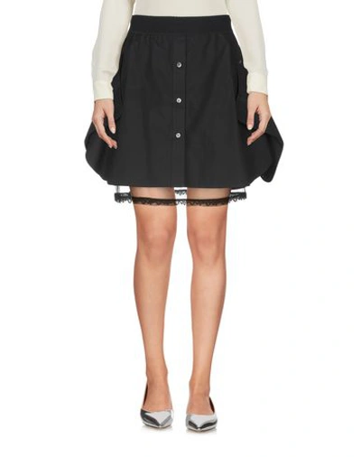 Shop Alexander Wang Mini Skirt In Black