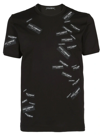 Shop Dolce & Gabbana Dolce E Gabbana T-shirt In Nero