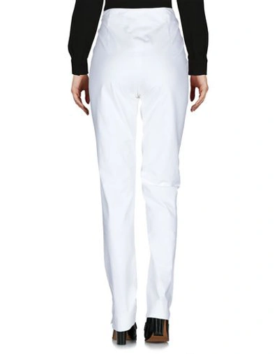 Shop Incotex Woman Pants White Size 8 Cotton, Elastane