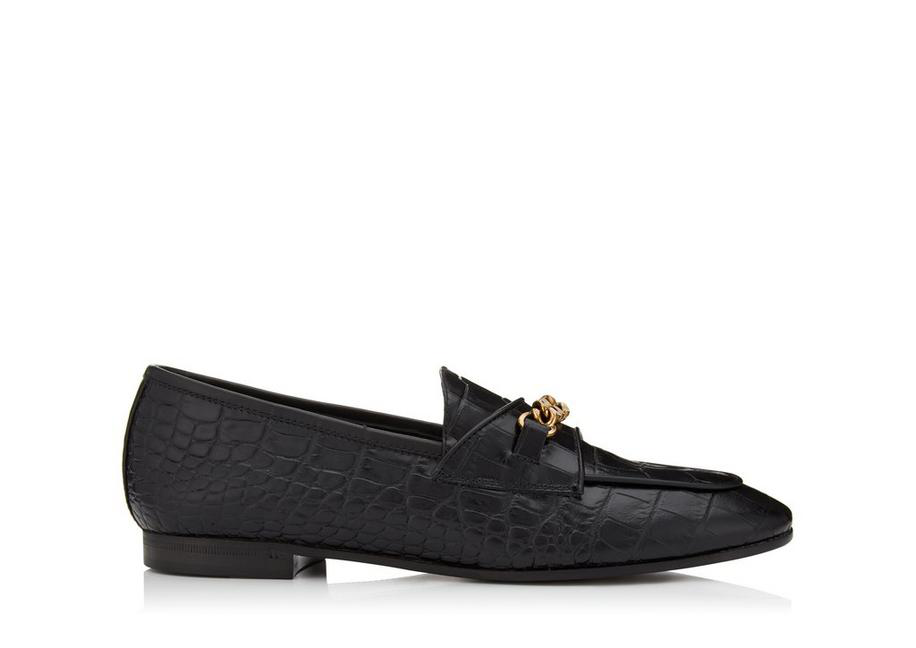 tom ford alligator loafers