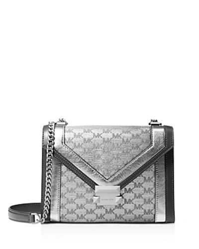 Michael kors store whitney black silver