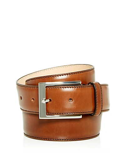 Shop To Boot New York Men's Almadea Chester Leather Belt In Light Tan